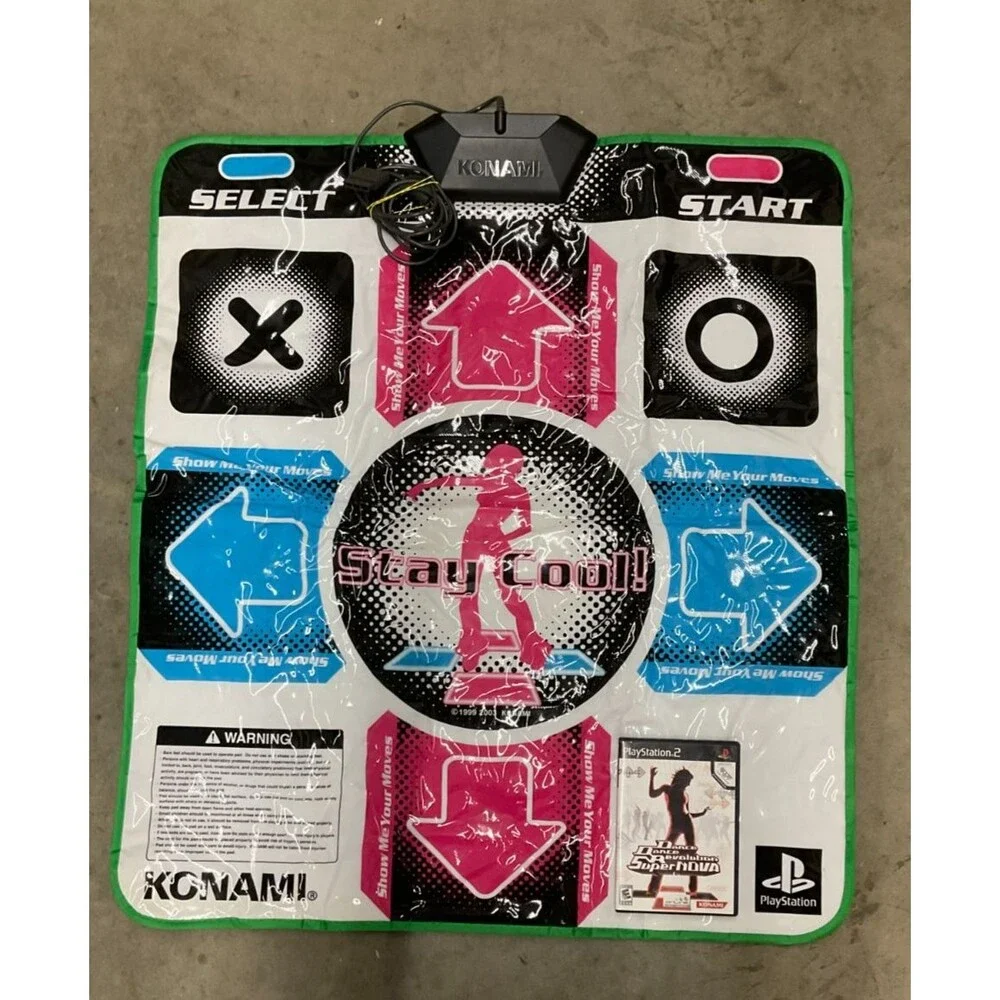 Dance Dance Revolution SuperNova with ** controller mat**